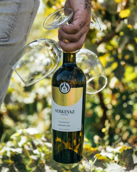 Voskevaz's award-winning wines